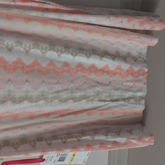 Ruby Rd. Dunemul Sequin Zig Zag Striped Dressy Tank Top Sz M - Picture 9 of 17